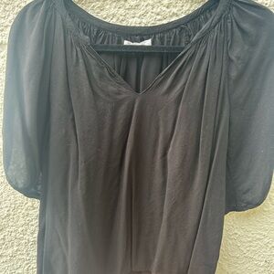 Velvet by Graham & Spencer Elegant Black Women's Top